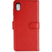 Feifei Tcl L7 Trend S Plus Kapaklı Kılıf - Kırmızı