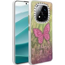 Feifei   Note 14 Pro 5g Kılıf Blade Aynalı Desenli Kapak - Desen 5