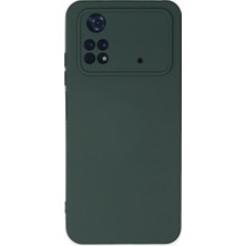 Bigelal Po M4 Pro 4g Kılıf Nano Içi Kadife - Koyu Yeşil