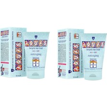 Aquas SPF50 Güneş Kremi Tüm Cilt Tipleri İçin 2 x 150 ml Paraben İçermeyen Koruma Sağlar