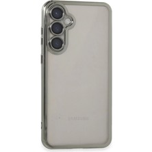Senka Galaxy S23 Fe Kılıf Lensli - Gümüş
