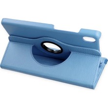 Senka Newface Samsung Galaxy X510 Tab S9 Fe 11 Kılıf 360 Tablet Deri Kılıf - Turkuaz