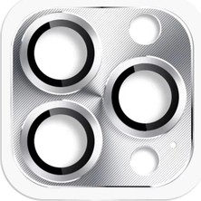 Senka Iphone 16 Pro Max Pers Alüminyum Kamera Lens - Gümüş