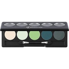 Flormar Color Palette 009 5'Li Far Göz Makyajı için Uzun Süre Kalıcı Renk Seçenekleri