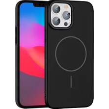 Senka Joko Iphone 15 Pro Max Broş Magsafe Kapak - Siyah