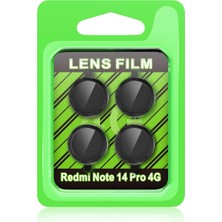 Senka Note 14 Pro 4g Raze Metal Kamera Lens - Siyah