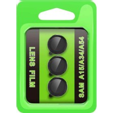 Senka Galaxy A15 4g Raze Metal Kamera Lens - Siyah