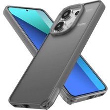 Senka Newface Redmi Note 13 Pro 4g Kılıf Elegant Kapak - Titan Gri