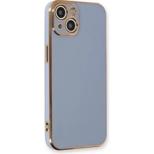 Senka Newface Iphone 13 Kılıf Volet Silikon - Mavi