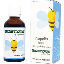 BioStore Propolis Takviye Edici Gıda (Alkolsüz) 50 ml