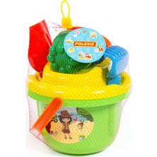 Polesie Takım No:194: Büyük Kova, Büyük Elek, Küçük El Küreği No:5, Tırmık No:5, 4 Kalıp