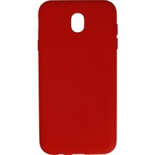Belirtilmemiş Galaxy J7 Pro / J730 Kılıf Nano Içi Kadife - Kırmızı