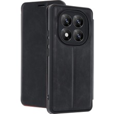 Feifei Note 14 Pro 5g Kılıf Flip Cover - Siyah
