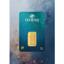 Özbağ 24 Ayar - 995,0 - 20g Altın | Külçe Altın
