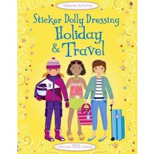 Usborne Sticker Dolly Dressing Fiona Watt Yazarının Ciltsiz Normal Boy İthal Kitabı 68 Sayfa