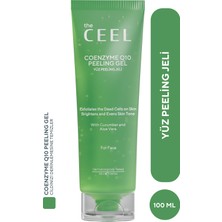 The Ceel Arındırıcı ve Aydınlatıcı Yüz Peeling Jel | Aloe Vera Özü, Coenzyme Q10 100 ml