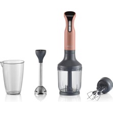 Arzum AR1016-AG Prostick 1000 W Güçlü El Blender Seti - 900 ml Ölçü Kabı ve 750 ml Doğrayıcı Hazne