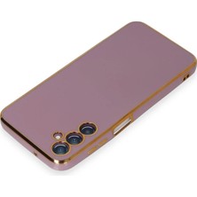 DS LLC Ieg™  Samsung Galaxy M14 5g Kılıf Volet Silikon - Mor