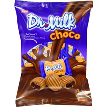 Elvan Dr.milk Choco Karamelli Şeker 1000 gr Karışık Aroma ile Lezzetli Çikolata Kremalı
