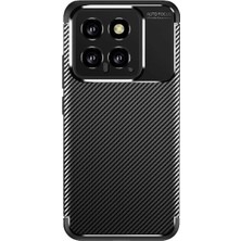 Feifei Mi 14T Kılıf Auto Fus Karbon Kapak - Siyah