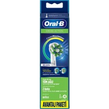 Oral-B Cross Action 4 Adet Diş Fırçası Yedek Başlığı Hassas Temizlik ve Ultra Yumuşak Kıl EB50