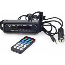 Class Mikrofonlu Bluetoothlu Mp3 Çevirici Oto Teyp USB 402 Kompakt Tasarım Özellikli