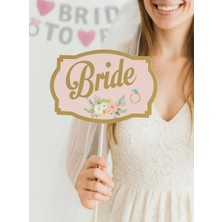 Parti Adresi Bride To Be Konuşma Balonu 5'Li