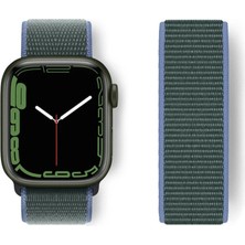 Belirtilmemiş Watch 38MM Hasırlı Cırtcırtlı Kordon - Mi-Yeşil