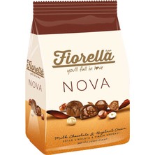 Fiorella Nova Fındıklı 500 gr Sütlü Çikolata ve Fındık Kreması Lezzeti ile Tatlandırılmış