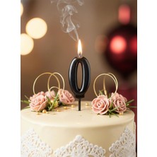 Parti Adresi Rakam Mum Siyah 0