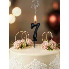 Parti Adresi Rakam Mum Siyah 7