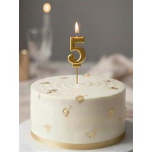 Parti Adresi Rakam Mum Altın No:5