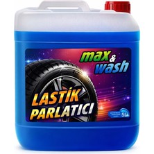 Max&Wash Max Wash Lastik Parlatıcı Uzun Etkili Yeni Formül 4kg