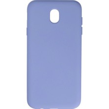 Belirtilmemiş Galaxy J7 Pro / J730 Kılıf Nano Içi Kadife - Lila