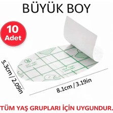 Tekno İstanbul Su Geçirmez Yapışkanlı Kulak Koruyucu Bant 10 Lu Paket