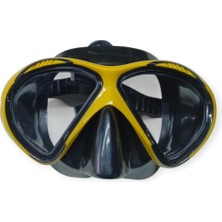 Ematcrt Star Diving Dalış Maskesi ve Snorkel Yetişkin - 51711-SARI (Lisinya)