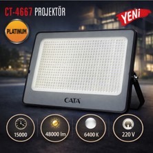 Cata Cata Ct 4667 800W LED Projektör Beyaz Işık 6400K Cata