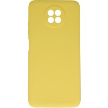 TeknoKapsül Note 9 5g Kılıf Nano Içi Kadife - Sarı