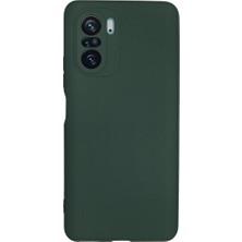 TeknoKapsül Po F3 Kılıf Nano Içi Kadife - Koyu Yeşil