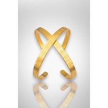 Stella Fortis Ayet-El Kürsi Bilekliği – Lazer Işlemeli, Altın/gümüş Renk, Ayarlanabilir Cuff