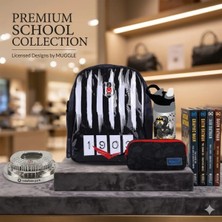 Beşiktaş J.k. Lisanslı Anaokulu Çantası - Batman Çelik Suluk Matara Hediye