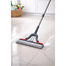 Bima Kelebek Sıkma Mekanizmalı Mikrofiber Mop Sünger Sıkmalı Mop Ergonomik Tasarımlı Yüksek Emicilik