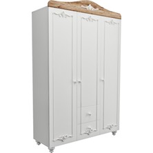 Venatto Romantic 3 Kapılı DOLAP(%100MDF)