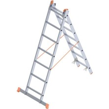 Saraylı 2x7 A Tipi Sürgülü Merdiven 3,86 Metre