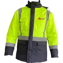 Nil Avm Ennalbur Reflektörlü Parka Sarı Lacivert Small