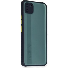 Ethab Ticaret Realme C11 Kılıf Miami Şeffaf - Lacivert