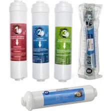 Sulook Kapalı Kasa Su Arıtma Cihazlarına Uyumlu 5'li Filtre Seti Lg Membranlı