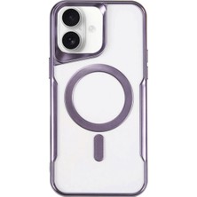 TeknoKapsül Iphone 16 Kılıf Boyi Magsafe Kapak - Derin Mor