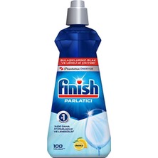 Finish Fınısh Limonlu Bulaşık Makinesi Parlatıcı 400 ml 100 Yıkama İçin Parlaklık ve Lekesizlik Sağlar