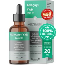 Adam's Garden Adaçayı Yağı Saf 20ML